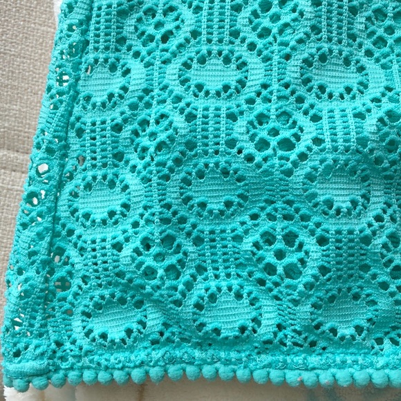 Aqua Lace Coverup - Picture 4 of 4